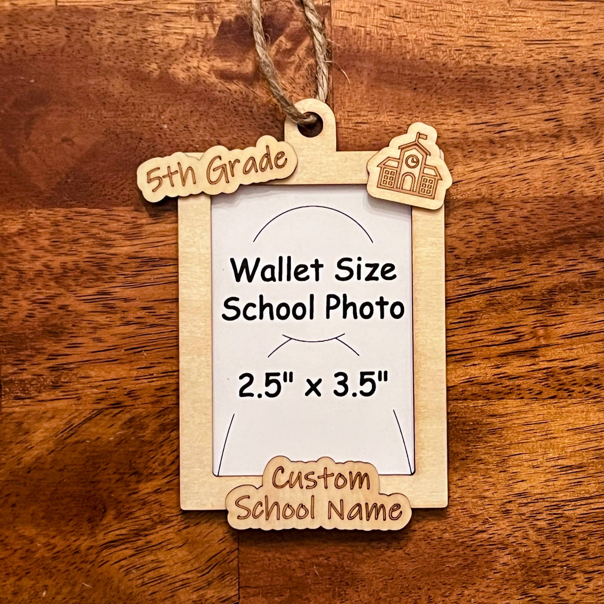 Image 5 - School Photo Frame Ornament